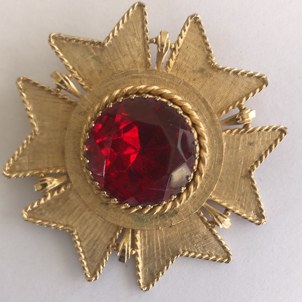 Vintage Coro Jewelers Brooch - circa 1955